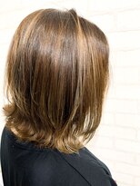 ライフ 四条畷店(Lyfe)&nbsp;ショートレイヤーボブ_カーキグレージュマッシュ_67