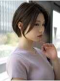 前髪長め大人ショートボブ20代30代40代【AIN.表参道】川原大地