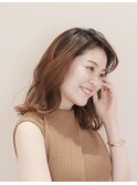 大人ミディアムボブ　30代/40代/50代
