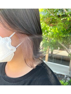 ルームスヘアー(Rooms Hair) コントラスト強インナーカラー