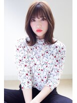 トゥルーズ 梅田店(TLUUS) 【TLUUSホワイトグレージュチェリーブラウンミニウルフ】