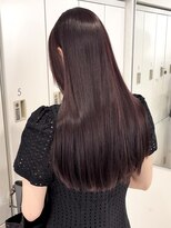 ユーフォリア 渋谷グランデ(Euphoria SHIBUYA GRANDE) 髪質改善カラー  10代20代30代カシスピンク