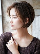 カライングドゥ(ing deux)&nbsp;大人ショートボブ丸みショートカットマッシュショート前髪あり