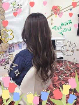 エデン ビークス チルドレン(EDeN Beeks children) #プルエクステ#ハイライト#韓国風#暗めカラー#セミロング#ロング