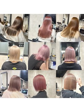 キッススワン(KISS SWAN) 【色落ち○】パーソナルカラーでブリーチ有無問わず可愛く。