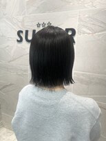 シュガー(SUGAR)&nbsp;☆スモーキーグレージュ　ぷつっとボブ☆