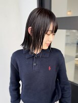 イフ 高崎本店(Ifh)&nbsp;切りっぱなしボブ【Ifh本店高崎/高崎市/高崎イオン近く】