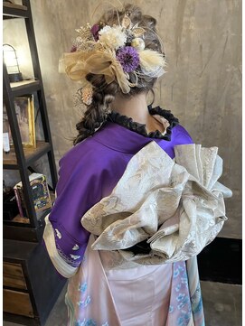 フルアヘッド(FULL A HEAD) 成人式ヘアセット/編みおろし