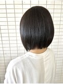ミニボブ_髪質改善ストレート