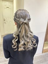 コル(CoL)&nbsp;立体リボンハーフアップ