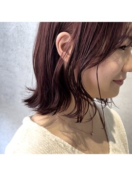 ミント(mint) ☆ブリーチなし！！春大人気！！ピンクブラウンカラー！！◎