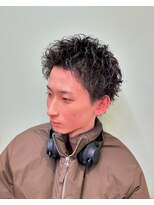 クレアメンズ 横浜能見台(CREA men's)&nbsp;横浜メンズパーマ駐車場有ピンパーマスパイキーショートツイスト