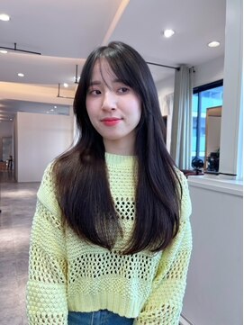 アンス 大阪梅田(ANs.) ことりベージュミルクティーベージュ大人可愛い艶ロング髪質改善