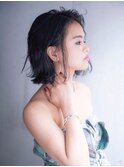 Siena　透け感アイスネイビー