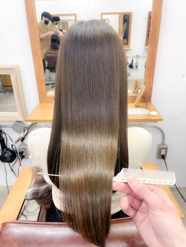 リッカ(RICCA) 【透明感カラー×髪質改善】フェミニンロング　RICCA サイトウ