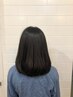 カット+前髪、顔回りストレート+8step髪質改善 tr+炭酸泉23100円→18700円　