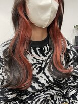 オグジュアリー 表参道(aux.)&nbsp;イヤリングピンクオレンジ（表参道/青山）