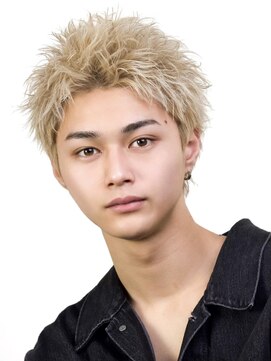 オーシャントーキョーオーバー 渋谷(OCEAN TOKYO OVER) メンズ波巻きツイスパニュアンススパイラルスパイキーショート