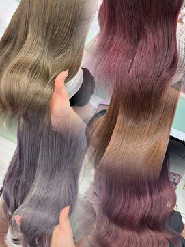 ガーランド(Girland) 【girland】ブリーチカラー/韓国風/レイヤー