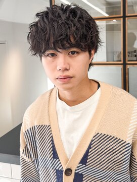 スタートウキョウ 渋谷駅(STAR TOKYO) "縦落ちツイストスパイラルパーマメンズパーマ波巻きツイスパ "