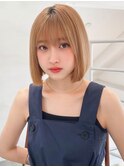 《CODE.LINE》ハイトーンボブ