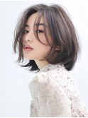 ☆イメチェンピンクベージュアンブレラカラー前髪クールショート