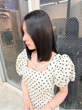 ラニヘアサロン(lani hair salon) 髪質改善トリートメント/ケラチントリートメント/地毛風ブラック