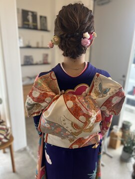 オルガノヘアーギャラリー(OLGANO HAIR GALLERY) 振袖ヘアアレンジ