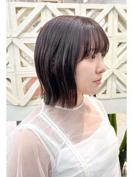 ノエ ナゴヤ(NOE NAGOYA) ミディアムヘア/暗めカラー/グランマッシュ/名駅y9