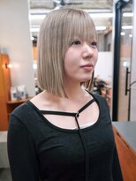 ニール シトロン 名古屋 伏見 丸の内(NEELU citron)&nbsp;色落ちが綺麗なミルクティーベージュ！