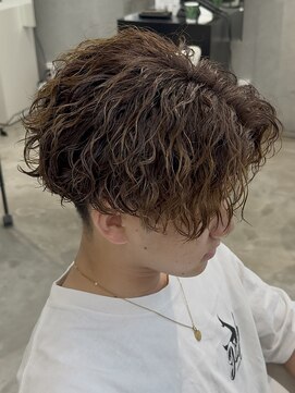 エデアンホンテン メンズサロン(EDEAN 本店 （旧：EDEAN 上通）) ツイストスパイラル 波巻きパーマ　熊本メンズパーマ