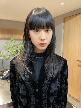 ワイドバンク×透明感カラー