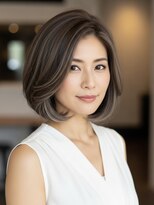 レヴィア(REVIA)&nbsp;白髪ぼかしハイライトブリーチミルクティーベージュ