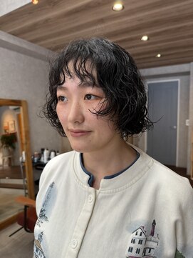 カイト(kaito) レイヤーボブパーマ