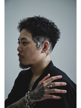 ザ フェイダーズ(The Faderz) スキンフェードクロップ高円寺スパイキーショートピンパーマGI