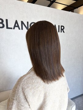 ブランカヘアー 西尾(BLANCA HAIR) ベージュカラー