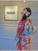 振袖生花アレンジ