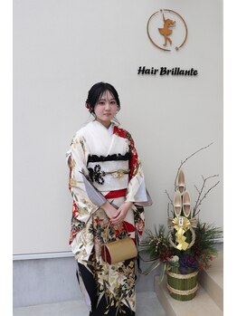 Hair Brillanteの写真/着物・浴衣イベントに◎プロの技術力であなたを輝かせ、思い出をサポート♪