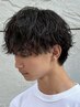 【*men's限定】メンズカット+クイックスパ(シャンプー&ブロー込)_¥4900