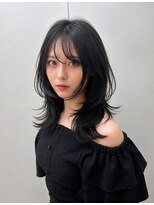 ロンドシェリ 仙台(Lond Cheri)&nbsp;レイヤーカット髪質改善ハッシュカット縮毛矯正顔周り仙台
