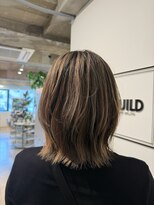ギルド 東久留米店(GUILD)&nbsp;ハイライトで魅せるミディアムレイヤー