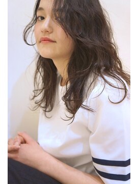 ルーイ(LOUIE) ハーフウェットのミディアムウェーブ