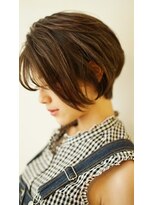 アジュール ヘアデザイン(Aju r hair design) ☆頭の形が綺麗に見えるグラボブスタイル☆