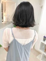 ジーナ 名駅(XENA.) 《xena》harustyle☆ブルーグレージュ×ゆるふわボブ