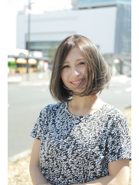 サイン ヘア イノベーション(sign HAIR INNOVATION) 大人可愛い、色気、小顔カットひし形シルエット【錦糸町】