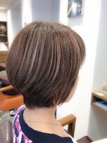 ヘアースパパズ(hairspaPAZ)&nbsp;ショート×ハイライトカラー￥16500 祐天寺/黒髪/ショートパーマ