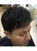 大人のツーブロック
