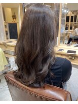 サードバイローラン(THiRD by ROULAND)&nbsp;【THiRD】ゆる巻きカーキグレージュ