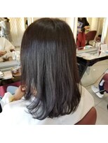 クオリス 上福岡店(QUALIS)&nbsp;大人可愛い/ワンカール/黒髪/デジタルパーマ/20代30代40代