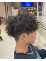 ロンドカスティーヨ 四日市(Lond castillo)&nbsp;【ロンドカスティーヨ】波巻きパーマ/ツーブロックマッシュ